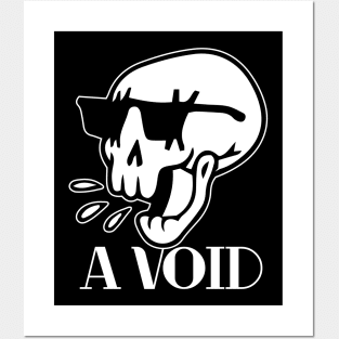 SKULL A VOID Posters and Art